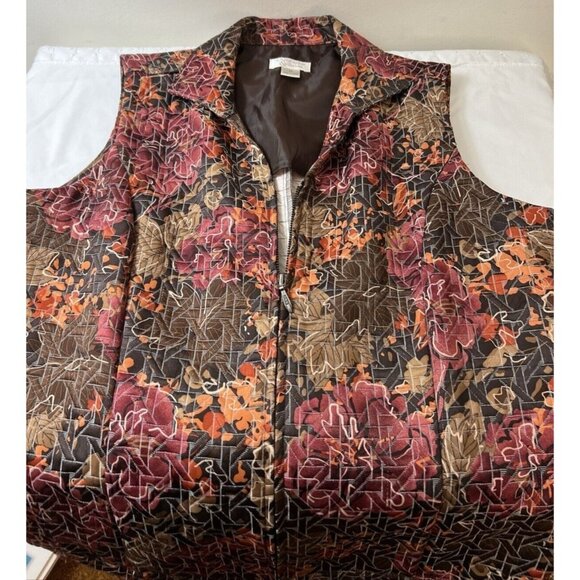 Cristopher Banks Fall Vest Medium Womens - Picture 7 of 7
